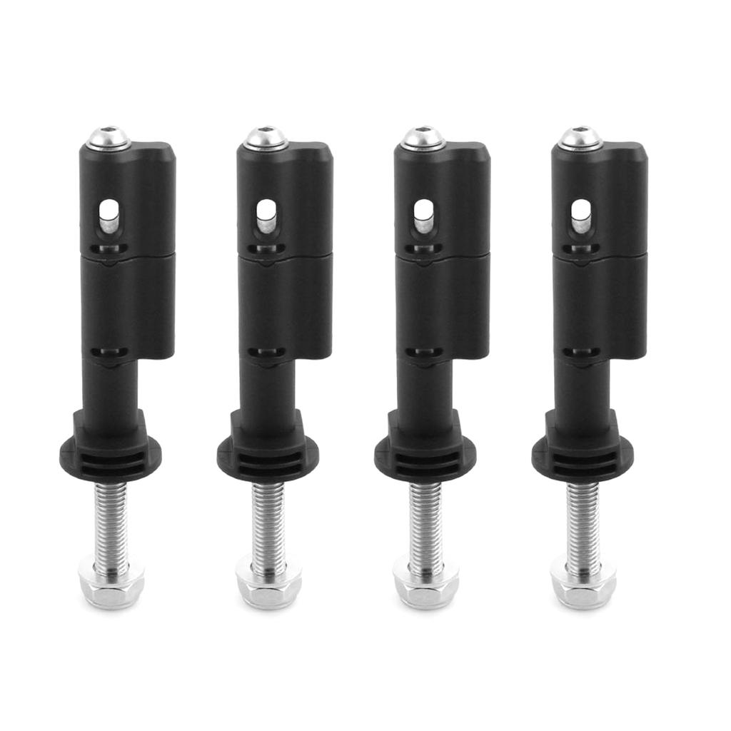 Recovery Tracks Bracket Set Traction Boards Mounting Pins Theft Proof Mount Pins Set Safety Kits Lockable Mount Pins Kit
