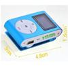 Mini Cube Clip-type Mp3 Player Display Rechargeable Portable Music Speaker with Earphone Usb Cable
