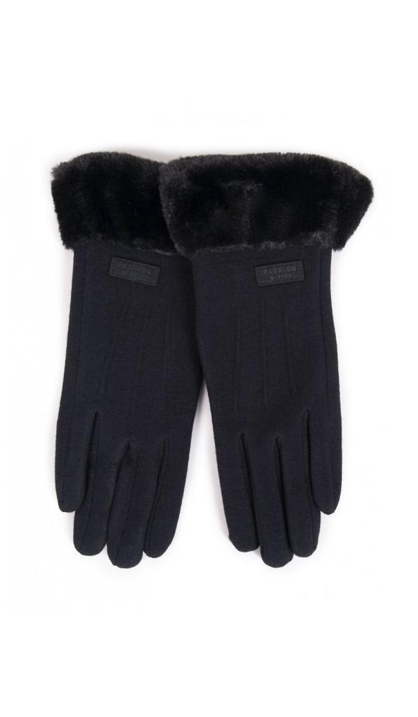 Gloves RES 0106K Fur Cuff YOCLUB