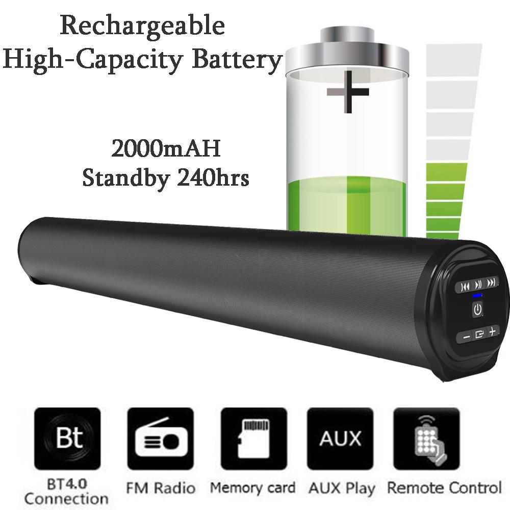 Bezdrátový reproduktorový systém Bluetooth Sound Bar Speaker System Super výkonný zvukový reproduktor Kabelový bezdrátový Surround Stereo Domácí kino TV Projektor