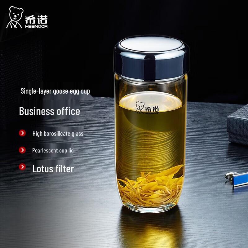 Heenoor XN-7715 Single-Layer Glass Tea Cup