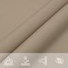 Vidaxl Triangular Garden Sail, Oxford Fabric, 3X4X4 M, Taupe Color