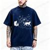 Quantum Physics Art For Science Lovers Graphic T Shirt Unisex Oversized Loose Short Sleeve Tees Cat Physics Science Geek Tshirts