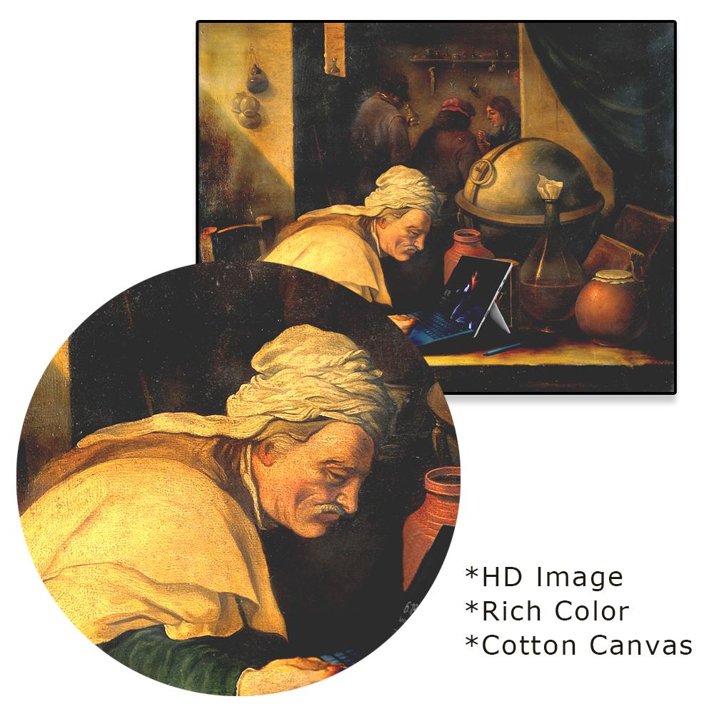 Oil Painting Vintage Art Posters Modern History Portrait Canvas Painting Famous Wall Art Prints Gallery Home Living Room Decor