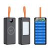 LED Camping Light Integrated Battery Box for 16 Slots 21700 Batteries DIY Charging Case with Multi Function