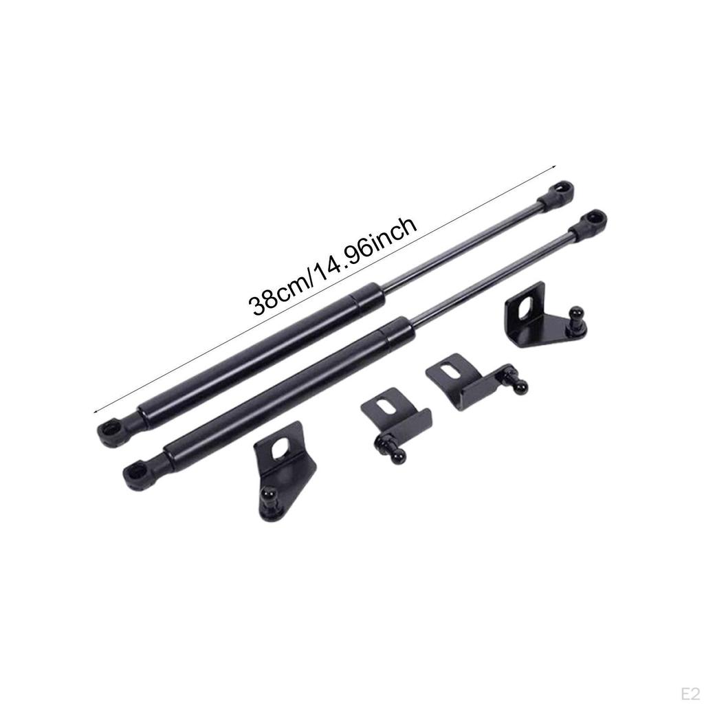 Front Hood Lift Supports Set Struts Spare Part Easy to Install Mount Car Accessories