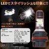 Meliore 2pcs LED Headlight Bulb Bike White Hi/Lo Suzuki Address Dio Lead Claire Scoopy Tact Jorno Spacey Yamaha JOG