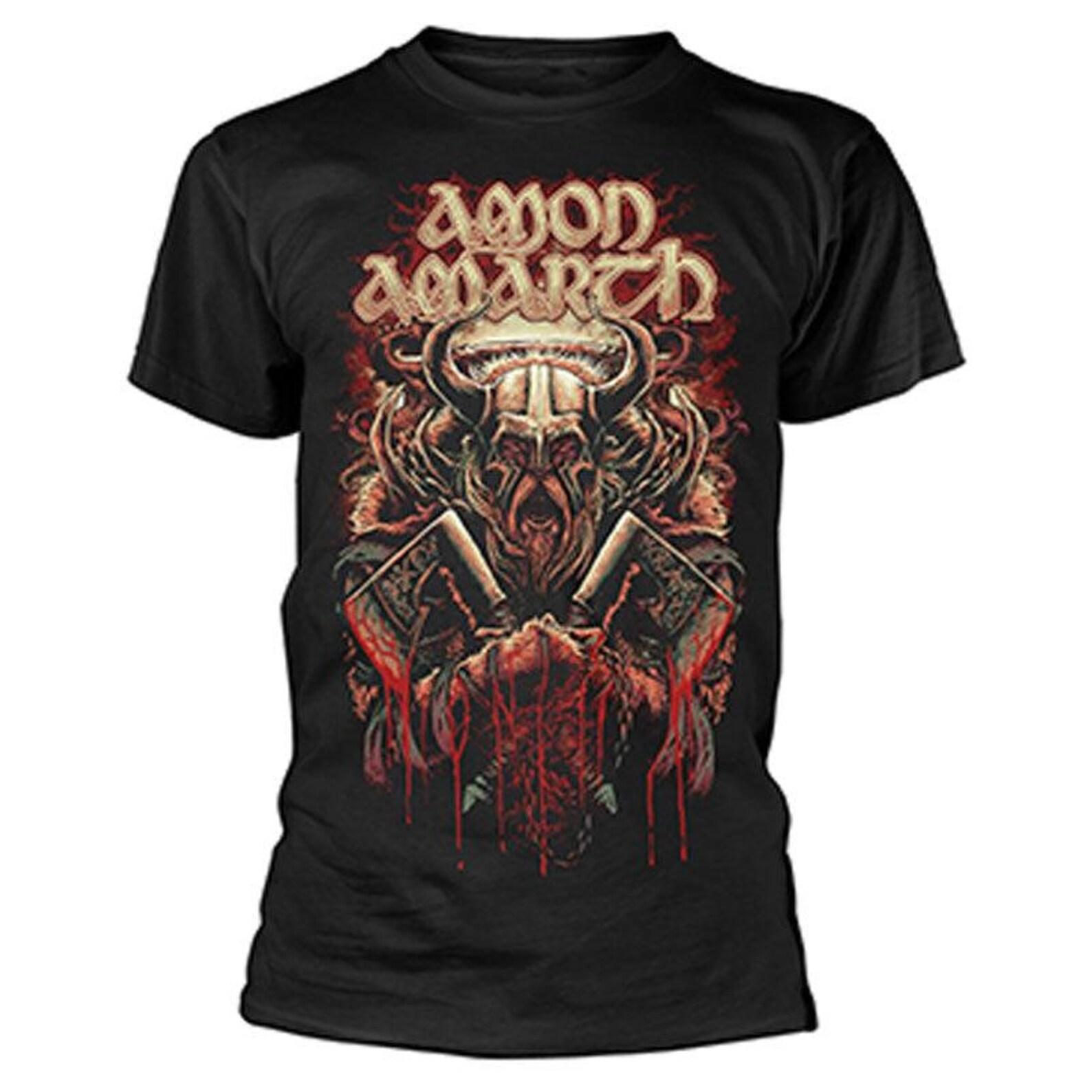AMON AMARTH fight backprint Band T-Shirt L