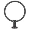 Towel   Space Aluminum Modern Round Hand Towel Holder Bath Hardware for Balcony Hotel