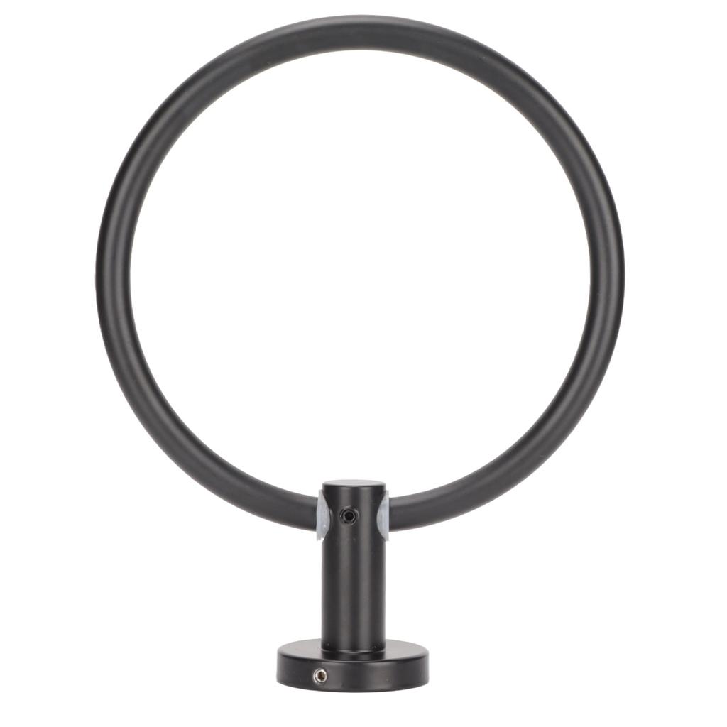 Towel Space Aluminum Modern Round Hand Towel Holder Bath Hardware for Balcony Hotel