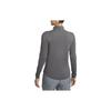 Nike Dri-Fit Swift Solid Color Stand Collar Half-Zip Long Sleeve T-Shirt Women Tops Iron-Grey FB4439-068