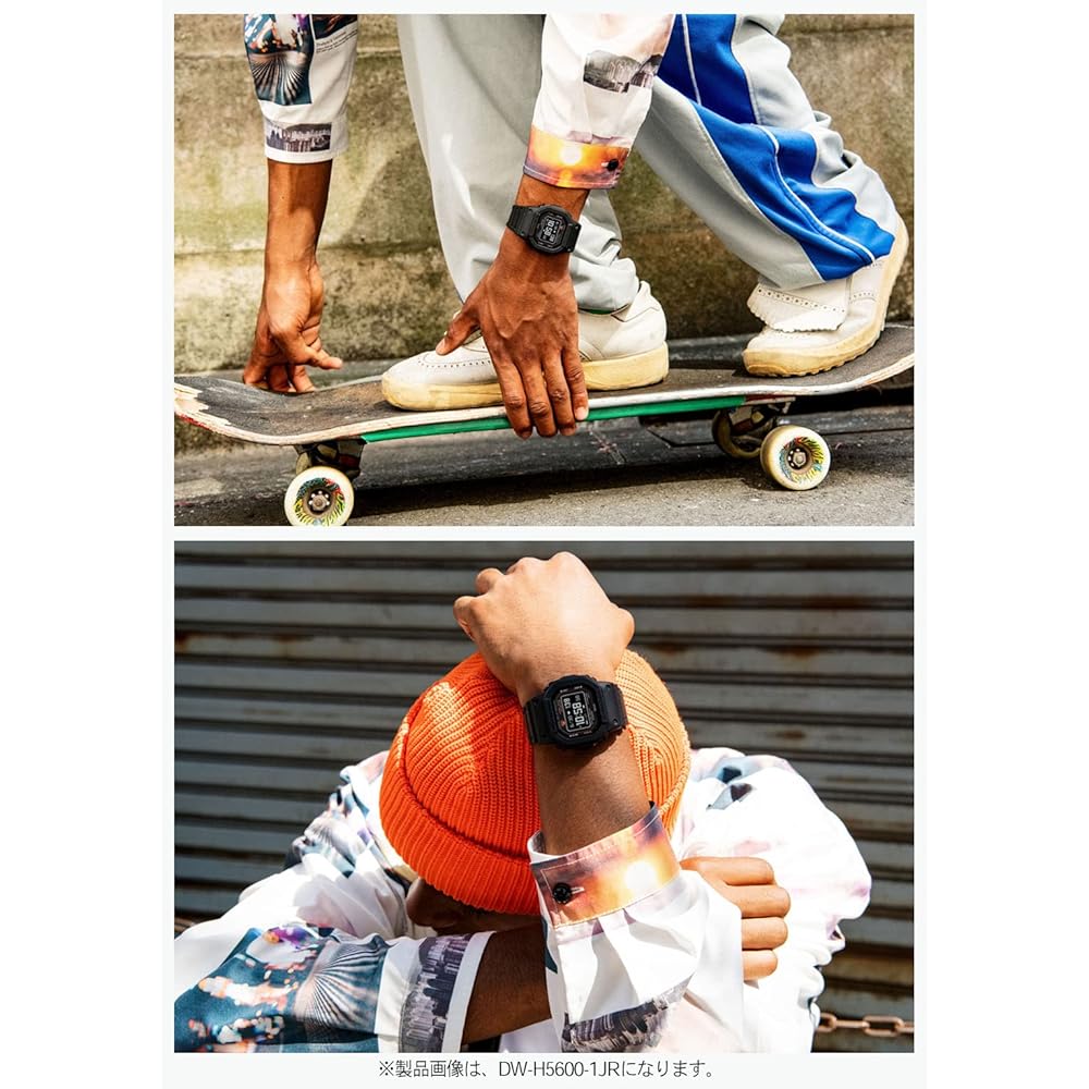 Casio G-Shock-klocka (Officiell japansk produkt) G-SQUAD med Bluetooth-pulsmätare, DW-H5600-2JR, Herr, Ljusblå