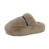 2025 Autumn and Winter Korean Version Cotton Shoes Plush Shoes Warm Plush Shoes Soft-soled Versatile Cotton Slippers