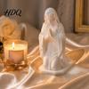 Small Desktop Sculpture Western Realistic Figure Ornament Compact 3D Printed Sculpture Matte