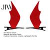 Cute Little Devil Hair Pins 2Pcs Halloween Red Bat Wings Clips, 3D Wing Hairpin, Clips Gothic Pins, Accessories for Women Girls Cosplay Party Headwear
