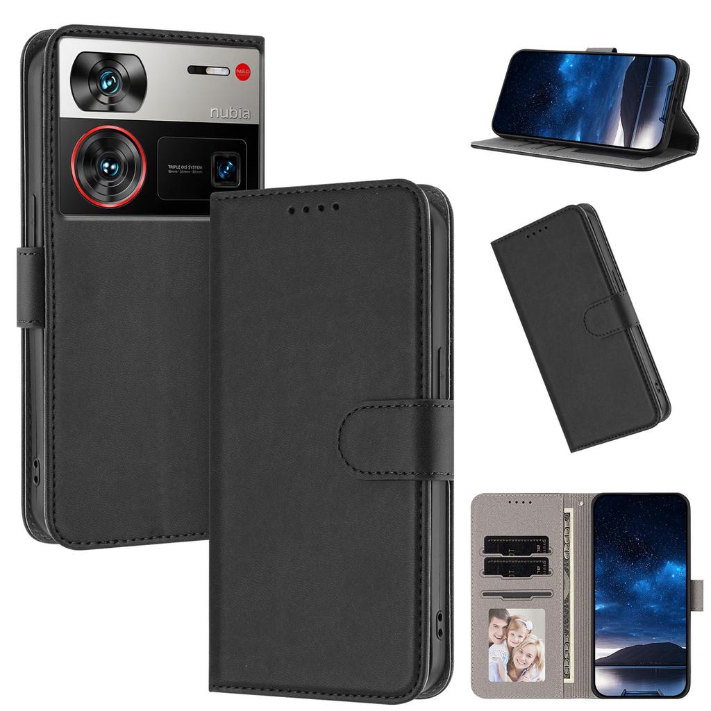 Flip Magnetic Luxury Leather Wallet Phone Case on for ZTE Nubia Z60 Ultra Z60S Z50S Pro Music 2 Voyage 30 40 41 Card Cover Funda