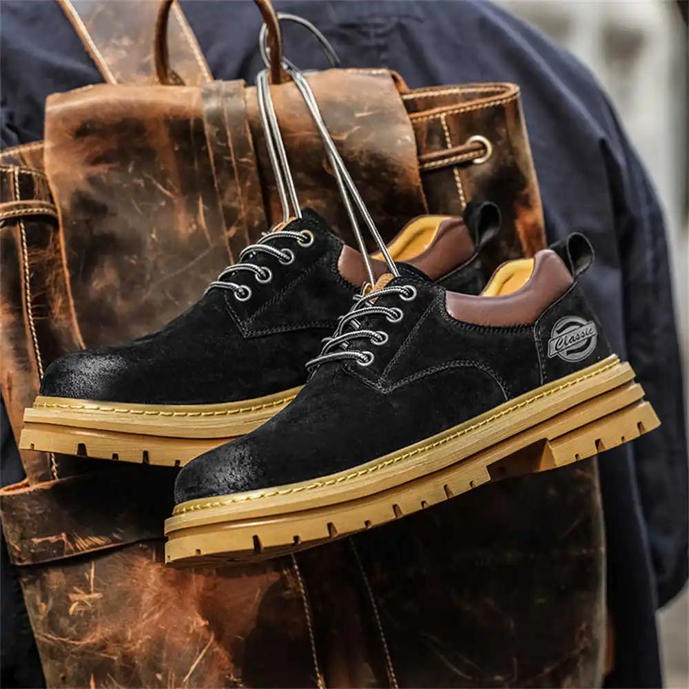 Fashion Lace-up Black Sneakers For Wedding Oxford Mens Black Shoes Mens Dress Shoes Black Sports Tennes New Collection Tenis