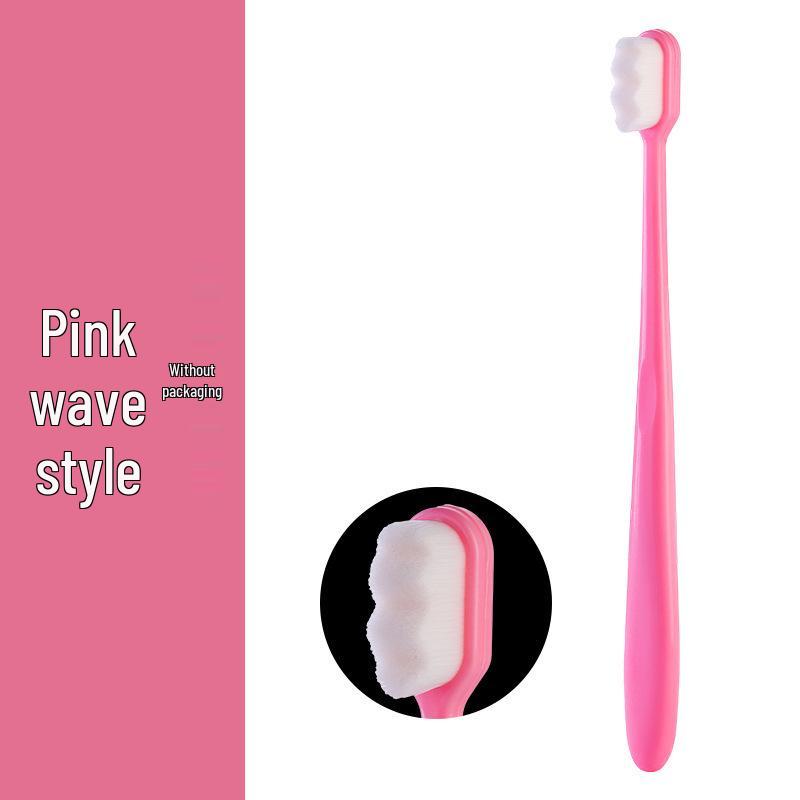Ultra-Soft Nano Bristle Toothbrush for Adults & Pregnant Women - Gentle Gum Care & Effective Cleaning
