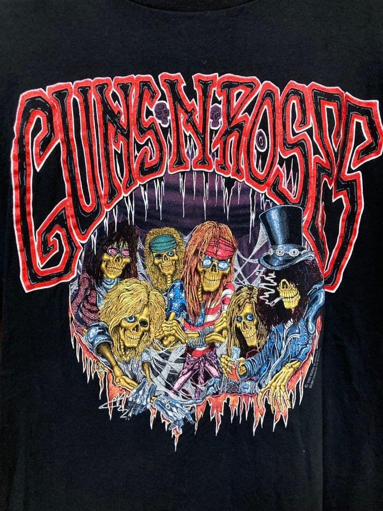 [USED] GUNS N' ROSES 1993 T-shirt Black