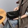 2025 New Women's Bag Crossbody Bag Genuine Leather Small Bag High-end Versatile Shoulder Underarm Bag