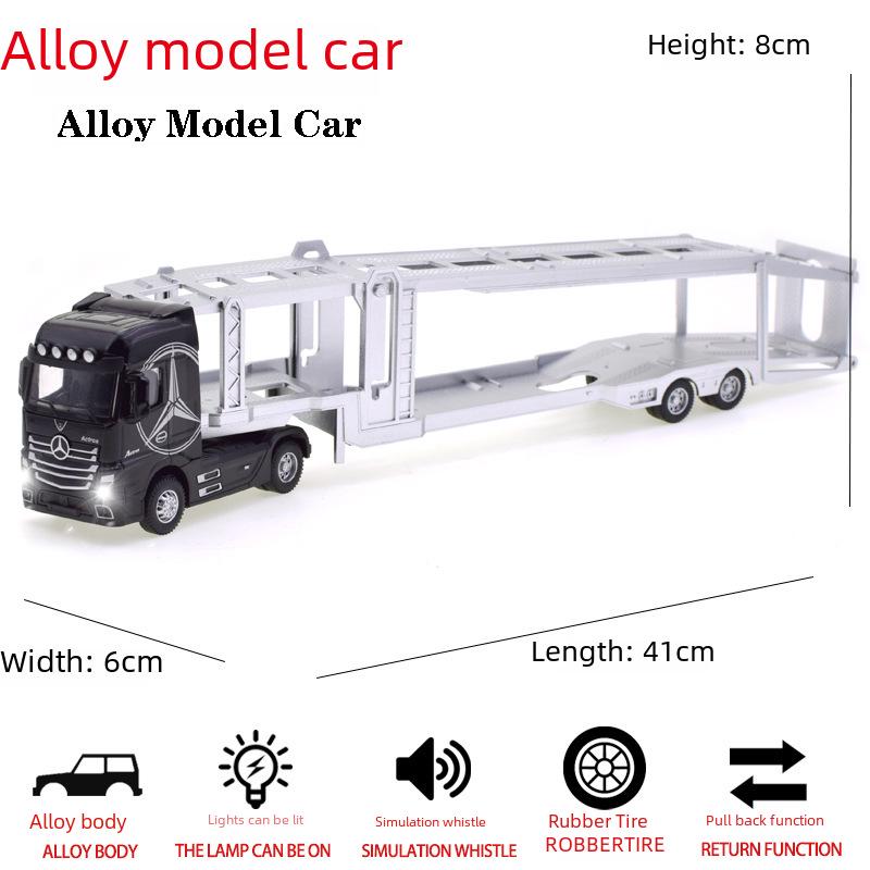 Children's Die-Cast Engineering Tractor with Lights & Sound