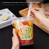 1000ml Disposable Fruit Tea Cup - Large Capacity Handheld Bucket for Milk Tea