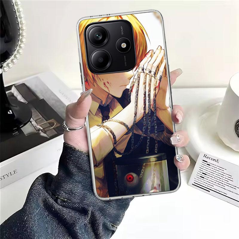 

Huner X-Hunters Kurapika Soft Phone Case For Xiaomi Redmi Note 15 14 14S 13 12 Pro Plus 12S 11 11S 11E 10 10S 11T 5G Fundas Coqu Redmi Note 15 4G