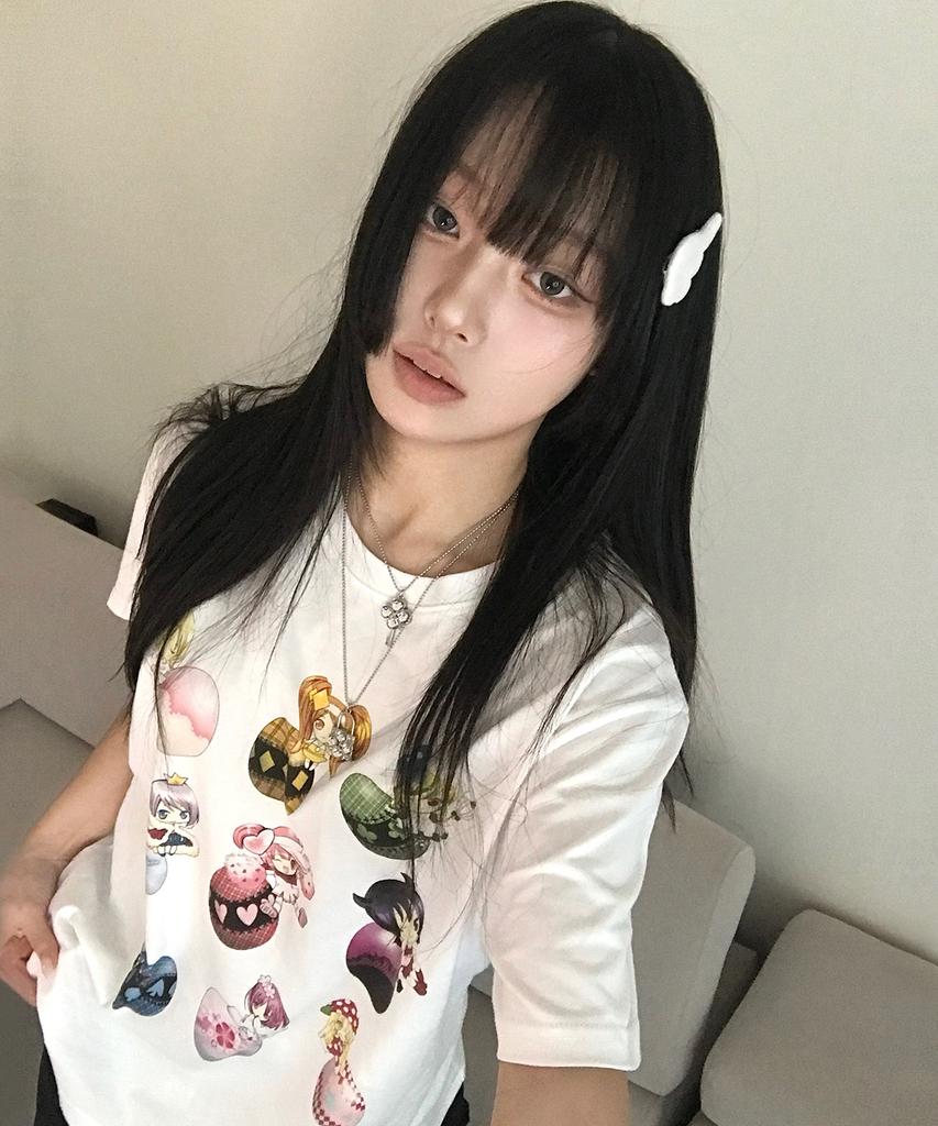LUVISTRUE Shugo Chara! Group Tee(White)