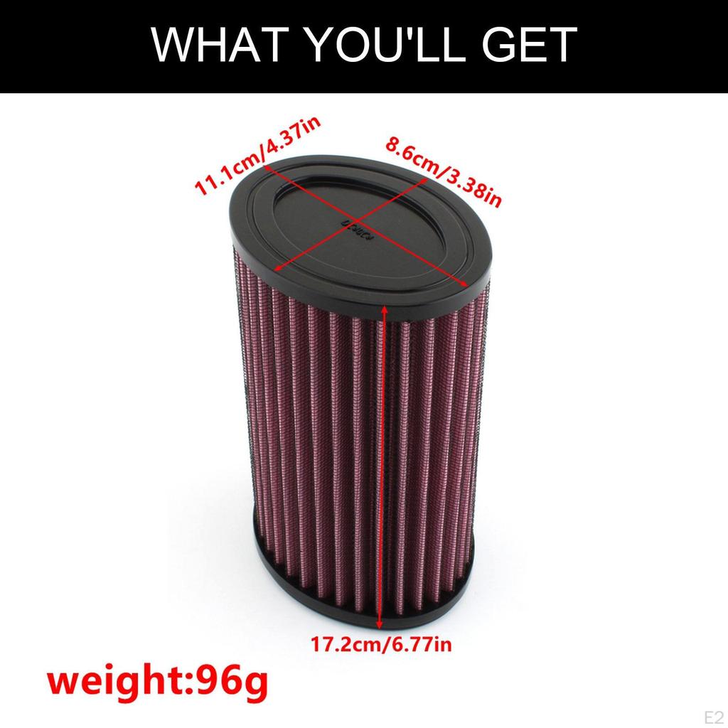 Air Filter TB-9004 Engine Cleaner for Bonneville T100 Jet Black 865