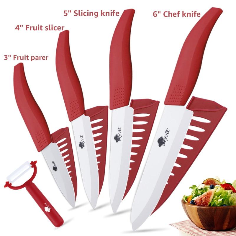 Buy Ceramic Knives Kitchen Knives 3 4 5 6 Inch Chef Knife Cook Set