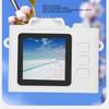 Small Digital Camera 1080P HD Color Screen Thumb Camera Video Recorder with Keychain Wrist Strap for Travel