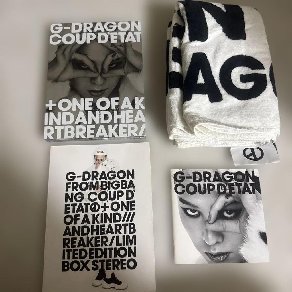 [USED] COUP D'ETAT G-DRAGON from BIGBANG CD DVD