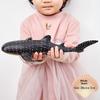 Soft Rubber Marine Animal Model Realistic Great White Shark Blue Whale Turtle Megalodon Duck Toys Collectible Action Figures