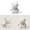 Plush Bear Bag For Girls With Zipper Closure And Soft Material For Daily Use