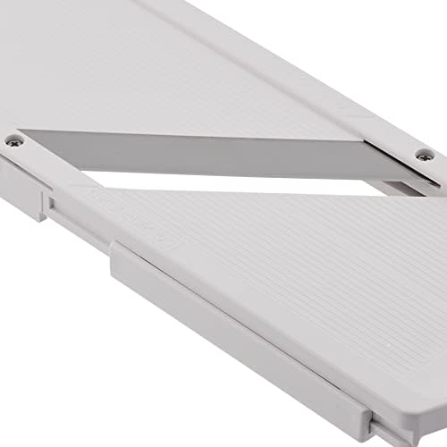 Shimomura Kougyou Super Food Slicer, Made In Japan, with Adjustable Thickness, 0.5mm - 3.0mm, SFS-101, Made In Tsubame-Sanjo, Niigata