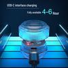 RGB Waterproof USB-Charged Remote Control Diving Light - High Brightness, Seven Colors, Halloween Decoration