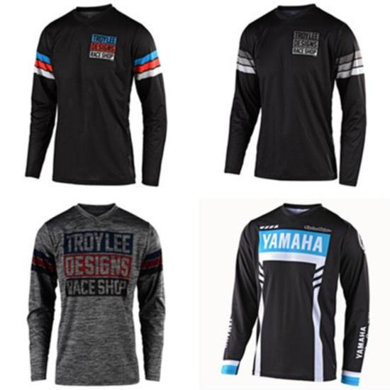 MTB Off-Road Bike Jersey Mountain Bike Speed Down Jersey Quick-Drying Jersey Cycling Jersey T-Shirt MX Motorcycle Racing Jersey