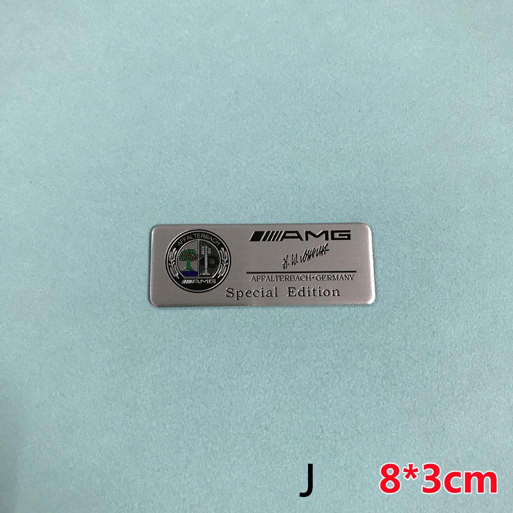GLC GLB Auto Motore Auto AFFALTERBACH Znak Samolepka Příslušenství Pro Mercedes Benz AMG Brabus Maybach C200L E300L GLC C260L GLA