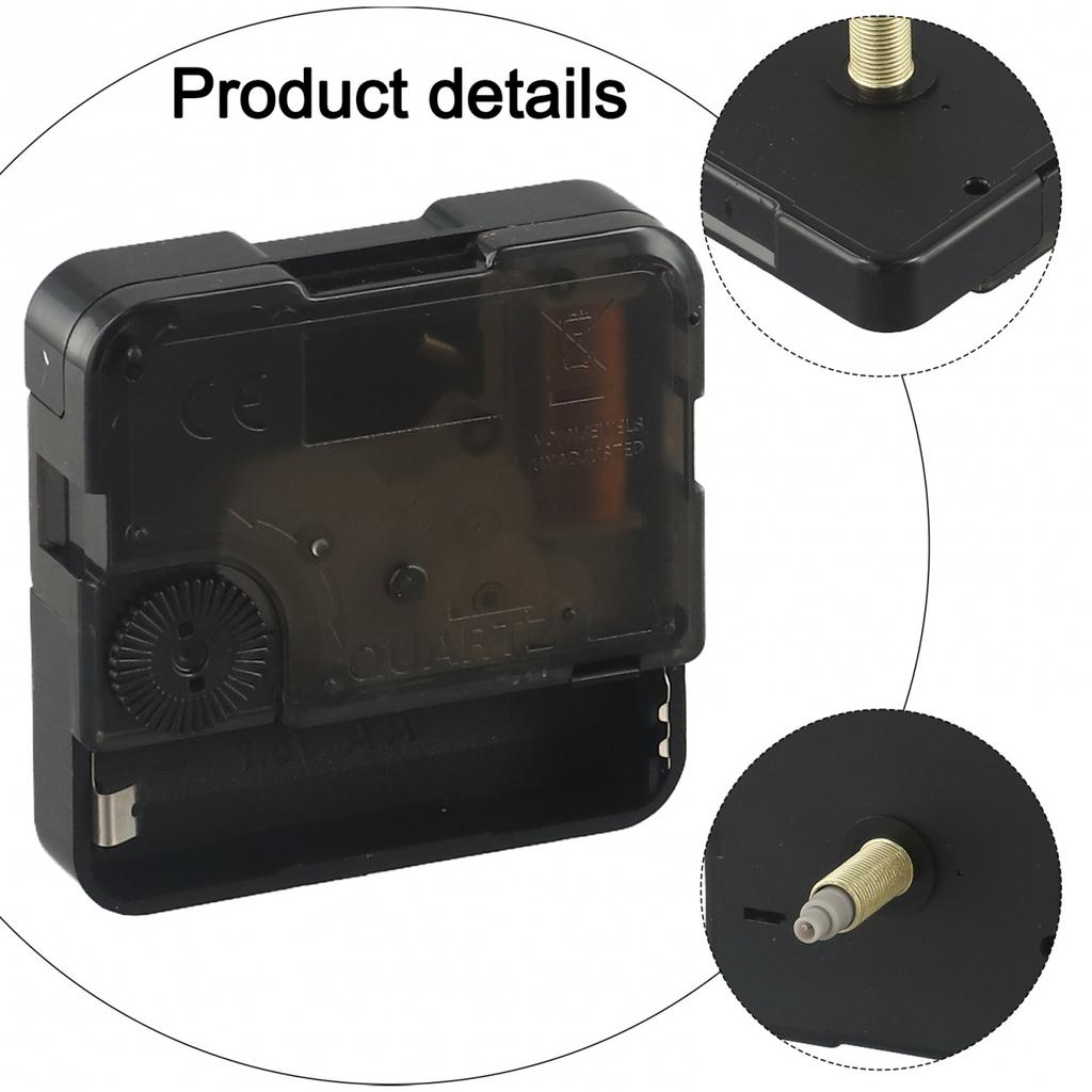 Clock Mechanism with Silent Operation Perfect for DIY Clock Making