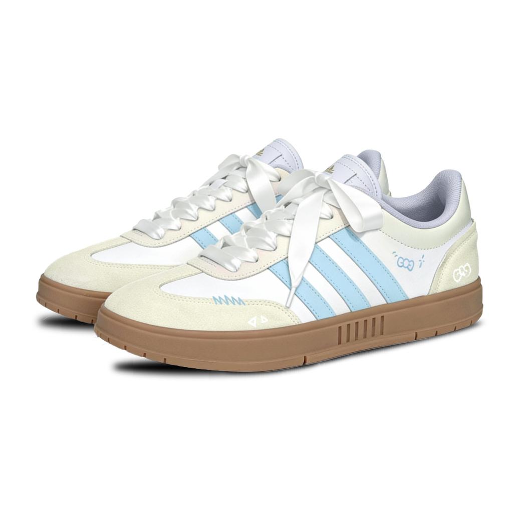 Adidas Gradas Skateboard Shoes Unisex Low top Light Blue IE9044(Team611-)
