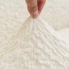 Nordic Cream Cloud Bubble Gauze Sofa Cover Stretch Full Cover Lace Sofa Slipcover