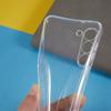 For Samsung Galaxy S23 Watermark-free Phone Case 2.0mm Thickness Anti-drop Clear TPU Cover