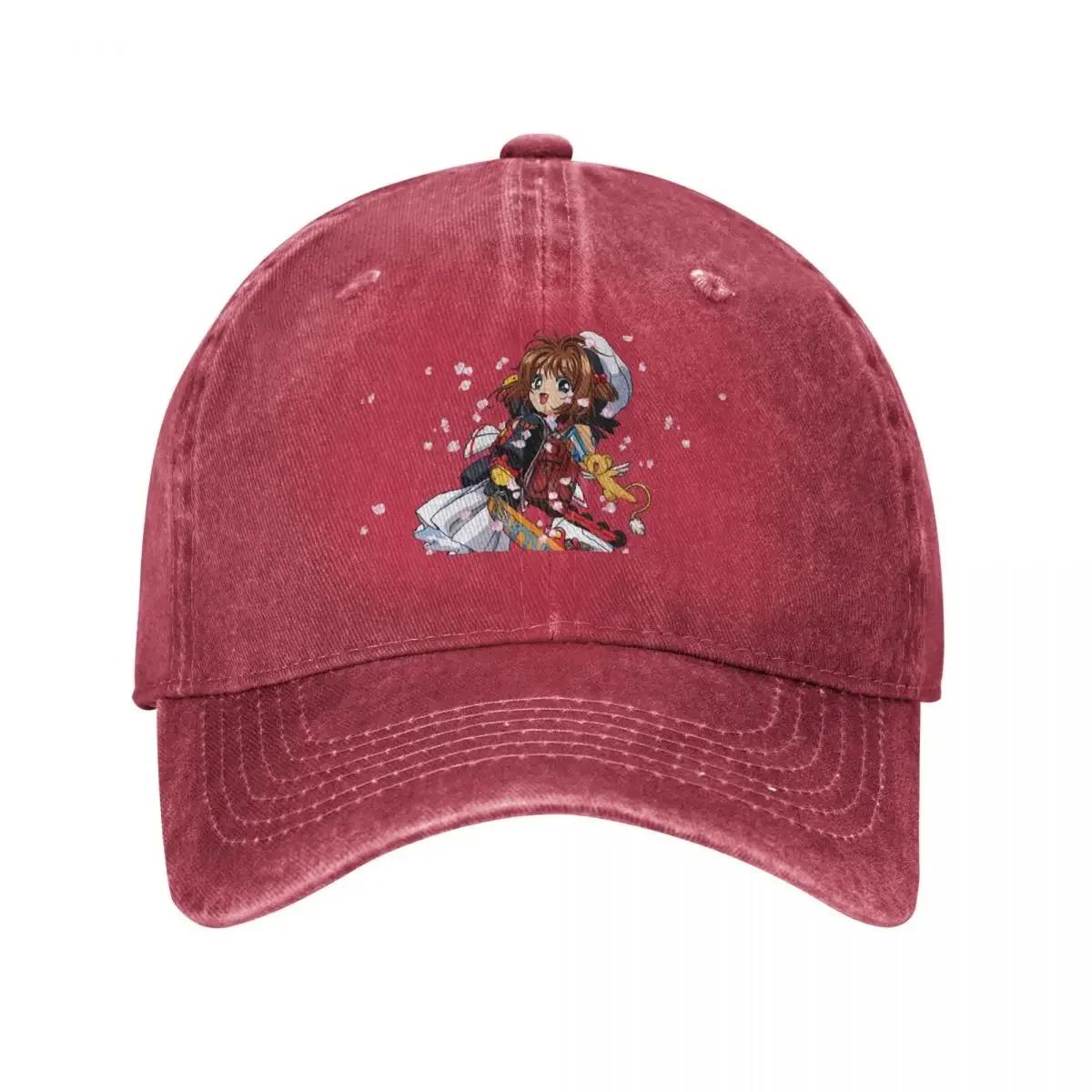 

Cardcaptor Sakura Roller SkatesCap Baseball Cap Fashion Beach Snapback Cap Wild Ball Hat Sunhat Unisexs Caps Womens
