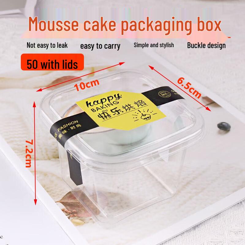 Homeglen Disposable Dessert & Sandwich Boxes