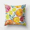 Tropical  Letter Flower Plant Polyester Pillowcase Sofa Living Room Home Decoration Car Waist Cushion Cover