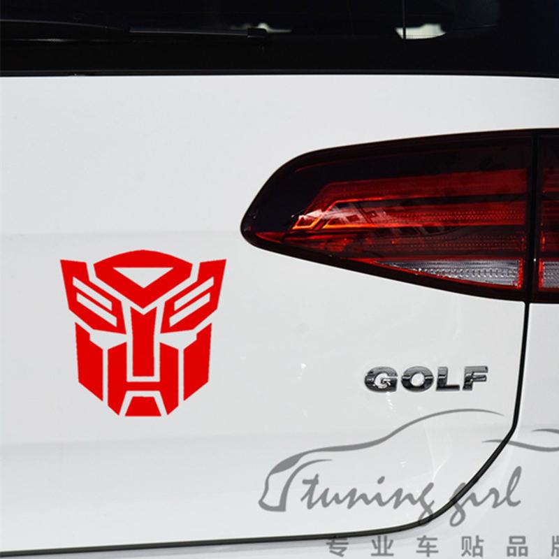 Car Stickers Transformers Autobots Decepticons Reflective Decoration For Fuel Tank Cap Bumper Trunk Motorcycles Laptop Phone D40
