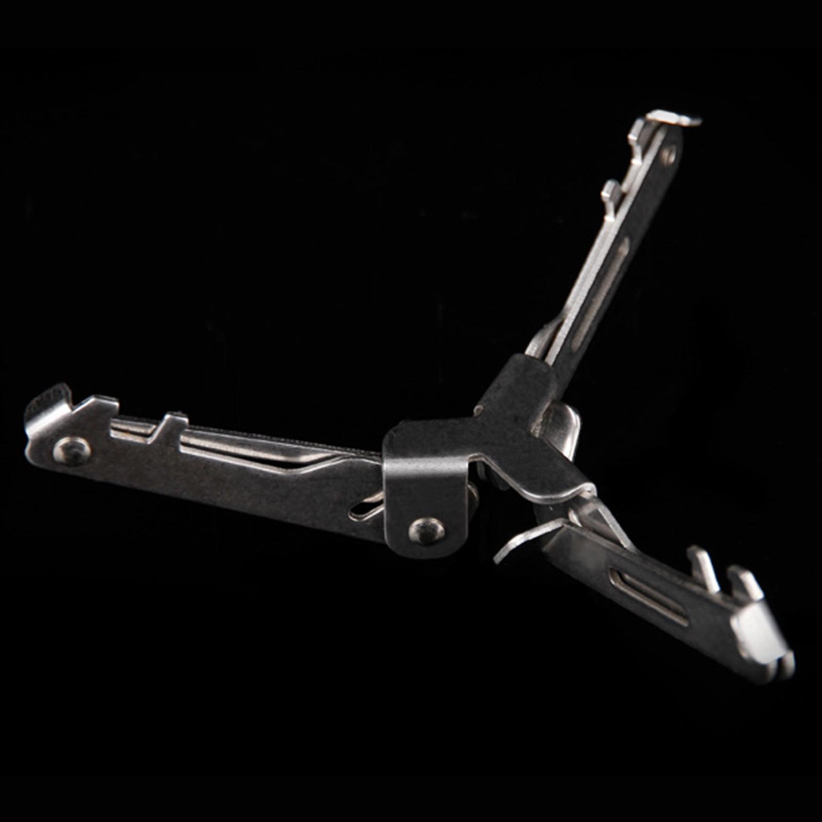 

Gas Bracket 304 Stainless Steel Stable Folding Gas Bracket for 110g 230g 450g Flat Gas