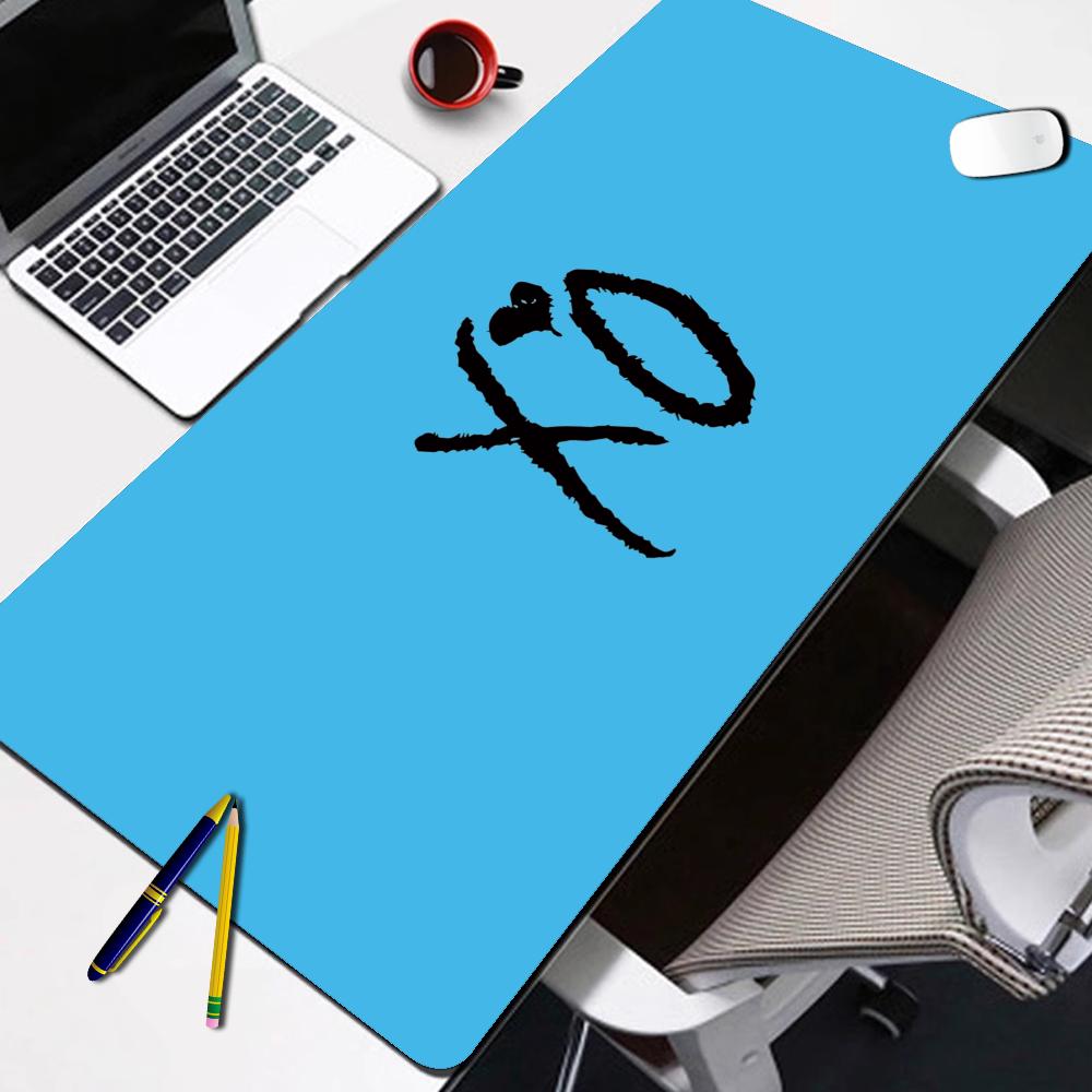 The Weeknd Xo Gaming Mouse Pad Computer Keyboard Desk Mats AntiSlip Washable Home Office Accessories Esports Laptop Mousepad