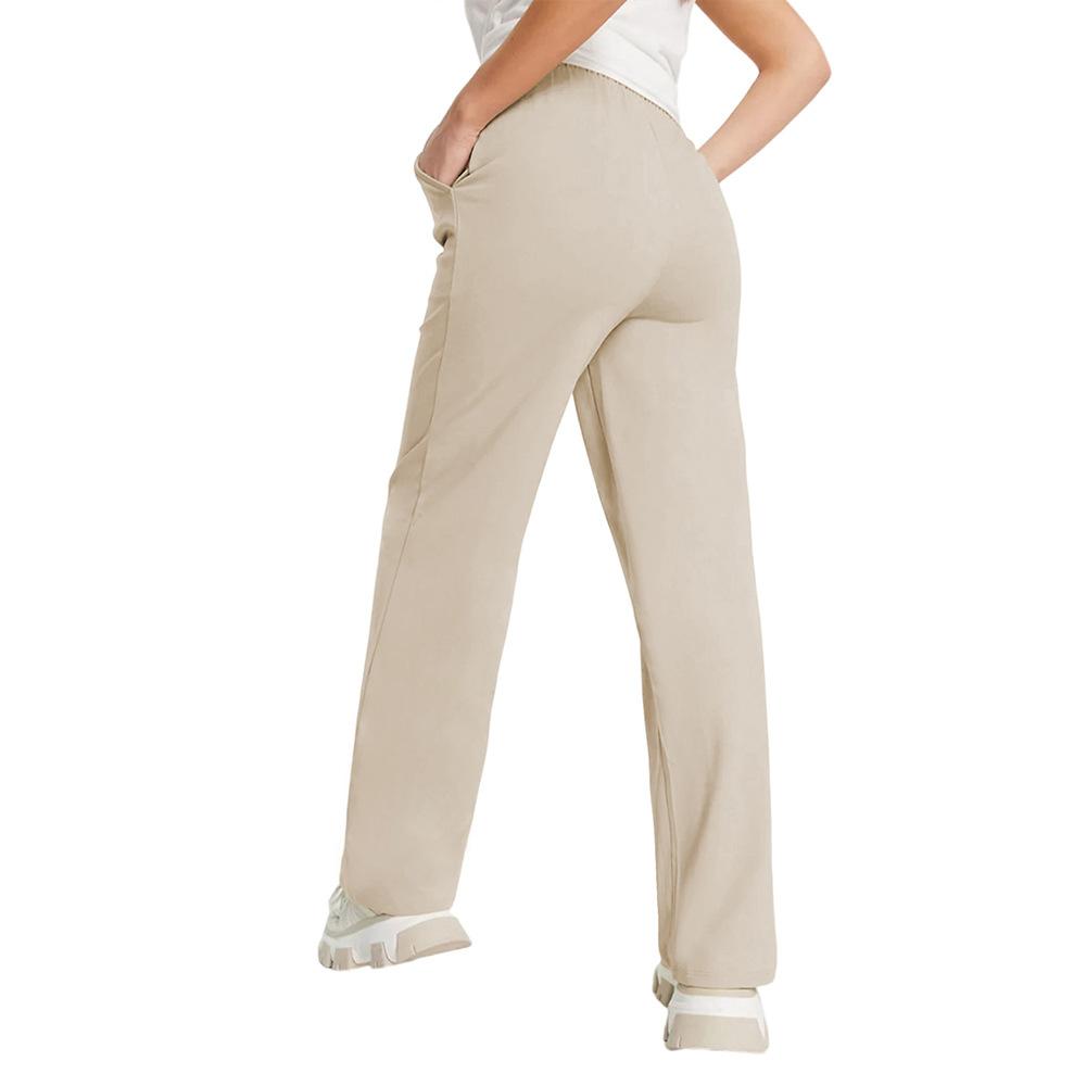Loose Straight-Leg Pants for Women Spring/Autumn Casual Wide-Leg Sports Pants Comfortable Homewear