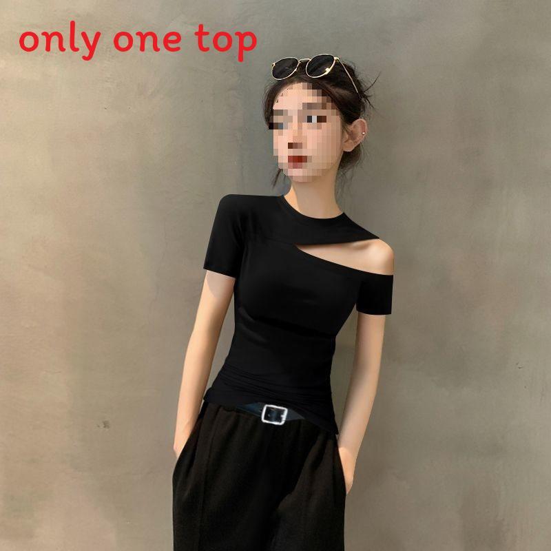 Oversize T Shirt For Women With Embroidery And Round Neck For Spring 2025